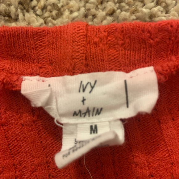 ivy + main red tee - Picture 2 of 3